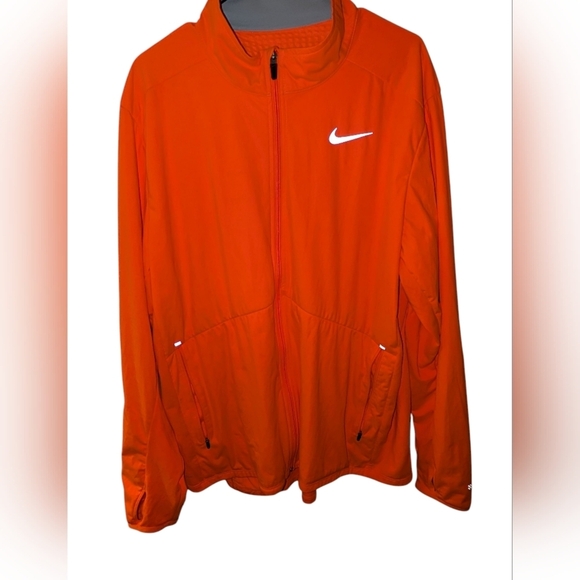 Nike Other - Nike Vibrant Orange Track Jacket- XXL